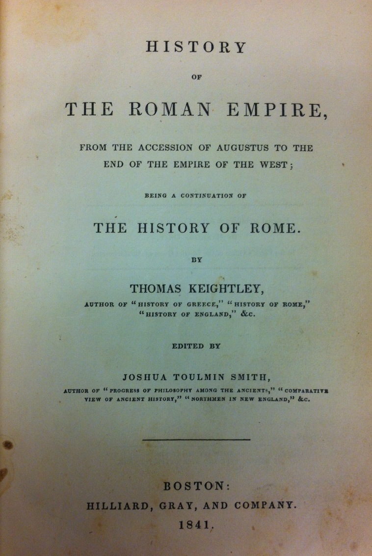 Keightley Title Page