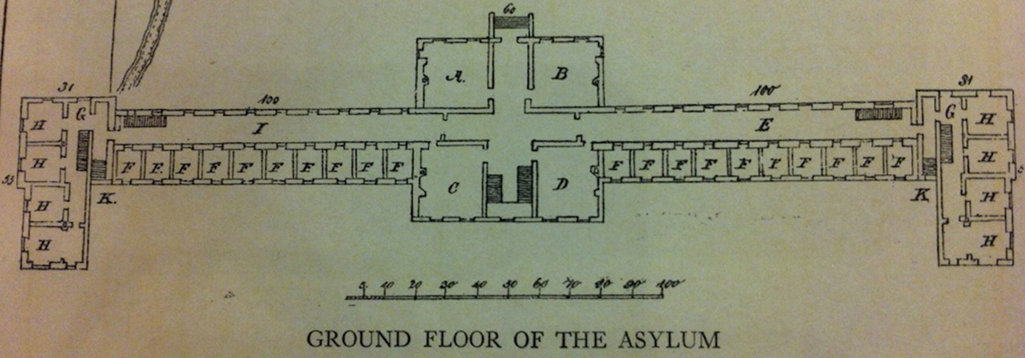 asylum floor plan